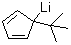 [1-(1,1-Dimethylethyl)-2,4-cyclopentadien-1-yl]lithium molecular structure (CAS 50356-03-1)