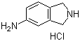 structure of CAS# 503614-81-1, Isoindolin-5-amine hydrochloride;5-Aminoisoindoline hydrochloride