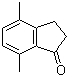 结构式 CAS# 5037-60-5, 4,7-二甲基-1-茚满酮