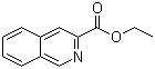 Ethyl isoquinoline-3-carboxylate molecular structure (CAS 50458-79-2)