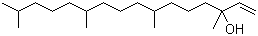 结构式 CAS# 505-32-8, 异植物醇; 3,7,11,15-四甲基-1-十六碳烯-3-醇