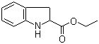 结构式 CAS# 50501-07-0, 吲哚啉-2-甲酸乙酯