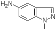 5-Amino-1-methyl-1H-indazole molecular structure (CAS 50593-24-3)