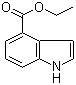 Ethyl indole-4-carboxylate molecular structure (CAS 50614-84-1)
