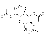 2,3,4,6-四-O-乙酰基-1-硫代-beta-D-吡喃半乳糖分子结构 (CAS 50615-66-2)
