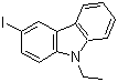 3-Iodo-9-ethylcarbazole molecular structure (CAS 50668-21-8)