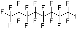 structure of CAS# 507-63-1, Perfluorooctyl iodide;Heptadecafluoro-1-iodooctane