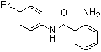 2-氨基-N-(4-溴苯基)苯甲酰胺分子结构 (CAS 50735-55-2)