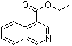 Ethyl 4-isoquinolinecarboxylate molecular structure (CAS 50741-47-4)