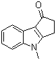 结构式 CAS# 50776-26-6, 4-甲基-3,4-二氢环戊烯并[b]吲哚-1(2H)-酮