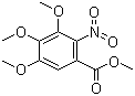 Methyl 2-nitro-3,4,5-trimethoxybenzoate molecular structure (CAS 5081-42-5)