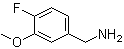 structure of CAS# 508177-67-1, 4-Fluoro-3-methoxybenzenemethanamine