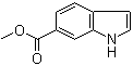 structure of CAS# 50820-65-0, Methyl indole-6-carboxylate;Indole-6-carboxylic acid methyl ester