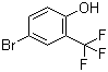 structure of CAS# 50824-04-9, 4-Bromo-2-(trifluoromethyl)phenol;5-Bromo-2-hydroxybenzotrifluoride