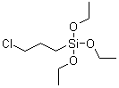 3-Chloropropyltriethoxysilane molecular structure (CAS 5089-70-3)
