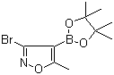 3-Bromo-5-methylisoxazole-4-boronic acid pinacol ester molecular structure (CAS 509152-20-9)