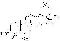 Clinopodiside A 1 molecular structure (CAS 5092-09-1)
