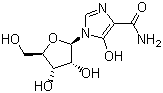 structure of CAS# 50924-49-7, Mizoribine;5-Hydroxy-1-beta-D-ribofuranosyl-1H-imidazole-4-carboxamide