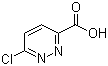 6-Chloropyridazine-3-carboxylic acid molecular structure (CAS 5096-73-1)
