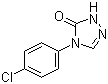structure of CAS# 5097-86-9, 4-(4-Chlorophenyl)-1H-1,2,4-triazol-5(4H)-one
