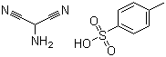 2-Aminomalononitrile 4-methylbenzenesulphonate molecular structure (CAS 5098-14-6)