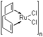 Dichloro(1,5-cyclooctadien)ruthenium(II) polymer molecular structure (CAS 50982-13-3)