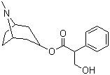 阿托品分子结构 (CAS 51-55-8)