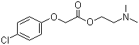 Meclofenoxate molecular structure (CAS 51-68-3)
