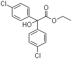 structure of CAS# 510-15-6, Chlorobenzilate;4,4'-Dichlorobenzilic acid ethyl ester; Acar; Acaraben; Akar; Akar 338; Benzilan; Chlorbenzilat; Chlorbenzylate; ECB; Ethyl 4,4'-dichlorobenzilate; Ethyl-2-hydroxy-2,2-bis(4-chlorophenyl)acetate; Folbex