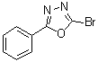 structure of CAS# 51039-53-3, 2-Bromo-5-phenyl-1,3,4-oxadiazole