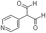 结构式 CAS# 51076-46-1, 2-(4-吡啶基)丙二醛