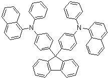 structure of CAS# 510775-24-3, N,N'-(9H-Fluoren-9-ylidenedi-4,1-phenylene)bis[N-phenyl-1-naphthalenamine]