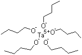 structure of CAS# 51094-78-1, Tantalum butoxide;(Penta-n-butoxy)tantalum; Pentabutoxytantalum; Tantalum pentabutoxide