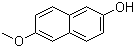 6-甲氧基-2-萘酚分子结构 (CAS 5111-66-0)