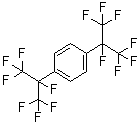 1,4-Bis[1,2,2,2-tetrafluoro-1-(trifluoromethyl)ethyl]benzene molecular structure (CAS 51114-12-6)