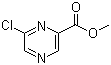 6-氯-2-吡嗪甲酸甲酯分子结构 (CAS 51114-73-9)