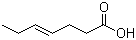 (E)-4-Heptenoic acid molecular structure (CAS 51193-78-3)
