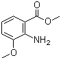 2-Amino-3-methoxybenzoic acid methyl ester molecular structure (CAS 5121-34-6)