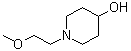 structure of CAS# 512778-95-9, 1-(2-Methoxyethyl)-4-piperidinol;1-(2-Methoxyethyl)piperidin-4-ol