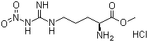 N'-Nitro-L-arginine-methyl ester hydrochloride molecular structure (CAS 51298-62-5)