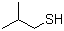 structure of CAS# 513-44-0, Isobutylmercaptan;Isobutyl mercaptan; 2-Methyl-1-propanethiol