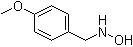 structure of CAS# 51307-59-6, N-Hydroxy-4-methoxybenzylamine;N-(4-Methoxybenzyl)hydroxylamine; N-(p-Methoxybenzyl)hydroxylamine