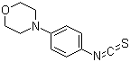 结构式 CAS# 51317-66-9, 4-吗啉基苯基异硫氰酸酯