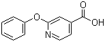 structure of CAS# 51362-08-4, 2-Phenoxyisonicotinic acid