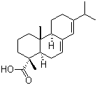 松香酸分子结构 (CAS 514-10-3)