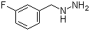 (3-Fluorobenzyl)hydrazine molecular structure (CAS 51421-16-0)