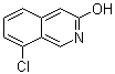 8-Chloroisoquinolin-3-ol molecular structure (CAS 51463-18-4)