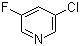3-Chloro-5-fluoropyridine molecular structure (CAS 514797-99-0)