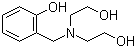 2-[[Bis(2-hydroxyethyl)amino]methyl]phenol molecular structure (CAS 51527-96-9)