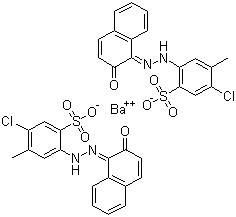 Pigment Red 53:1 molecular structure (CAS 5160-02-1)